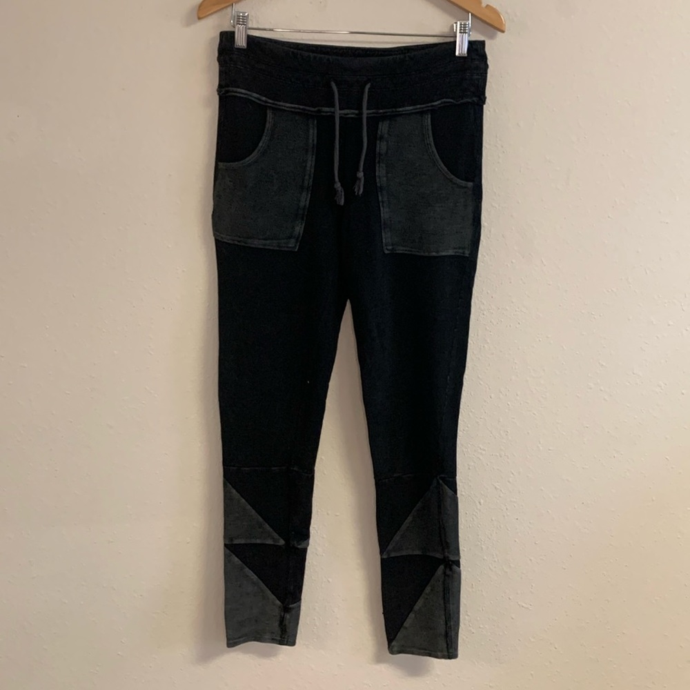 FP Movement by Free People Kyoto Charcoal and Black Leggings